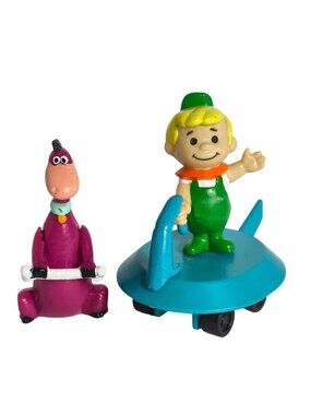 Vtg Hanna Barbera Jetson Dino & Elroy Mini Figures Collectible Set 1990